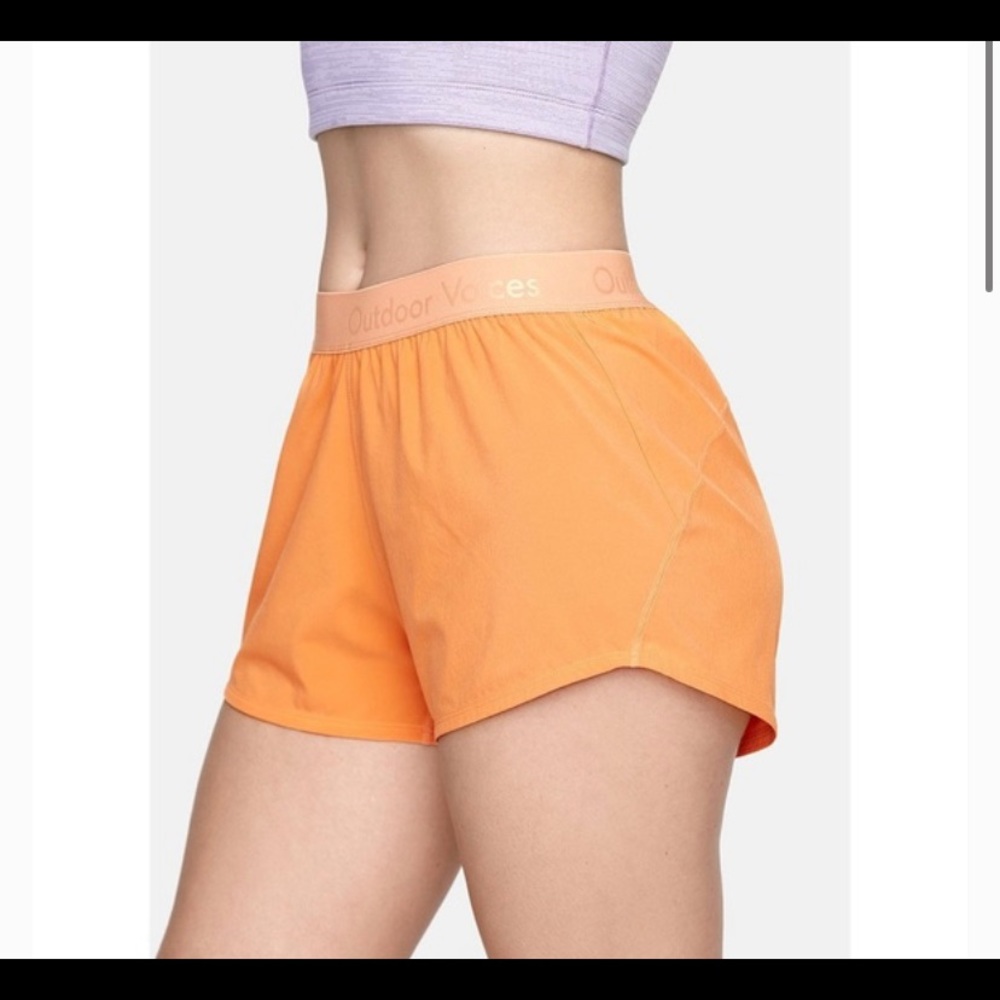 Outdoor Voices Relay Shorts L Orange